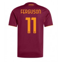 AS Roma Evan Ferguson #11 Domáci futbalový dres 2025-26 Krátky Rukáv